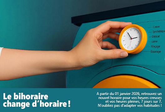 bihoraire lave-linge